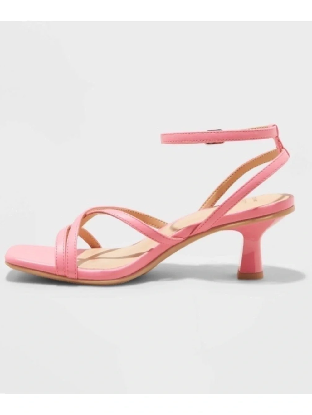 A New Day pink strappy Gisele heels size 8 - Picture 2 of 7